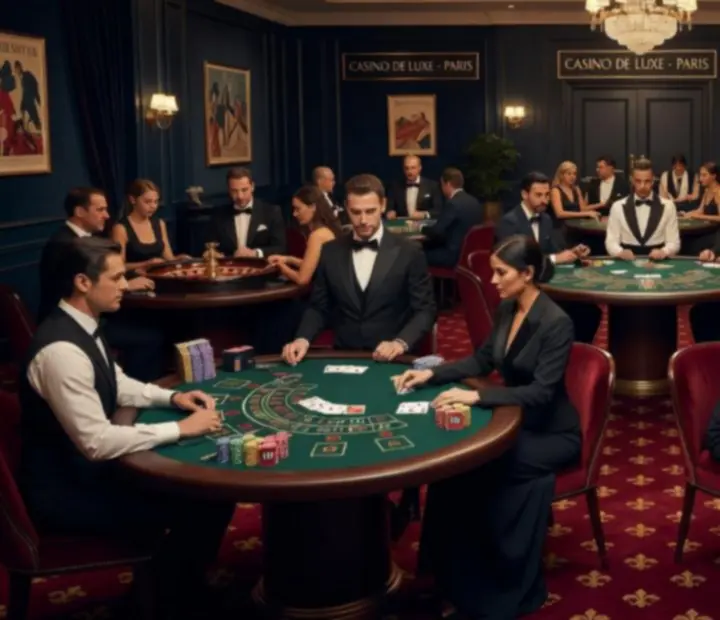 Tables de jeux événementielles et ambiance casino pour une soirée d’entreprise